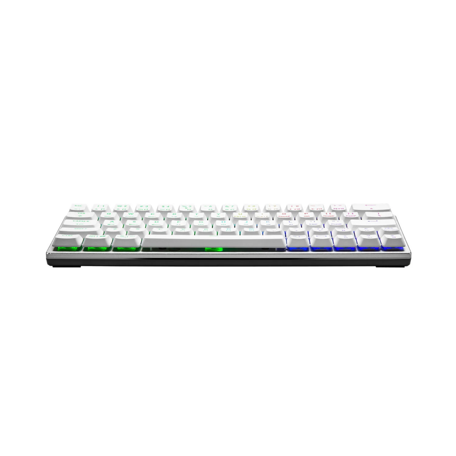 Cooler Master SK620 Wired Mechanical Low Profile Gaming Keyboard with Blue Switches (Silver White) - Image 4