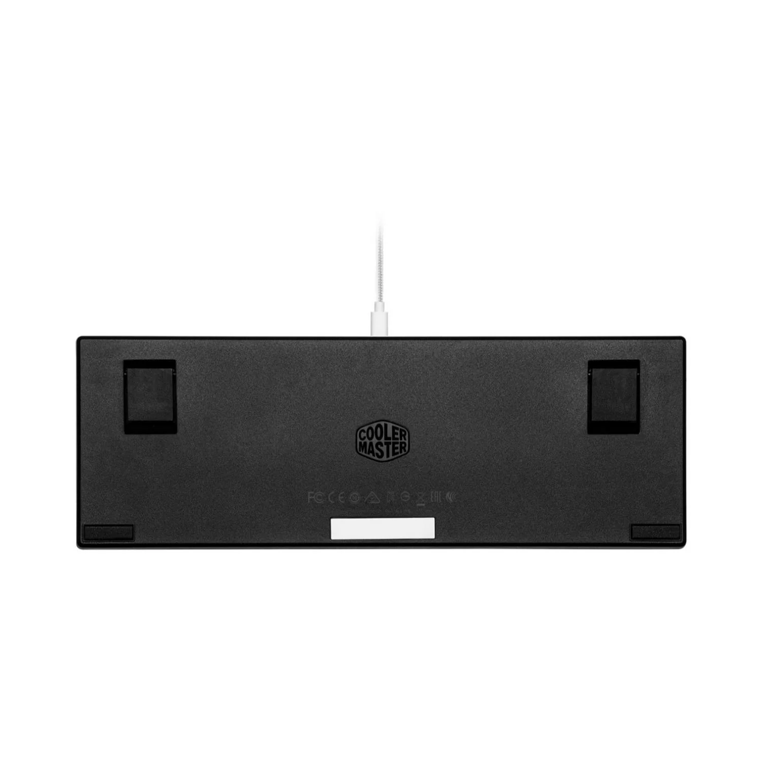 Cooler Master SK620 Wired Mechanical Low Profile Gaming Keyboard with Blue Switches (Silver White) - Image 6