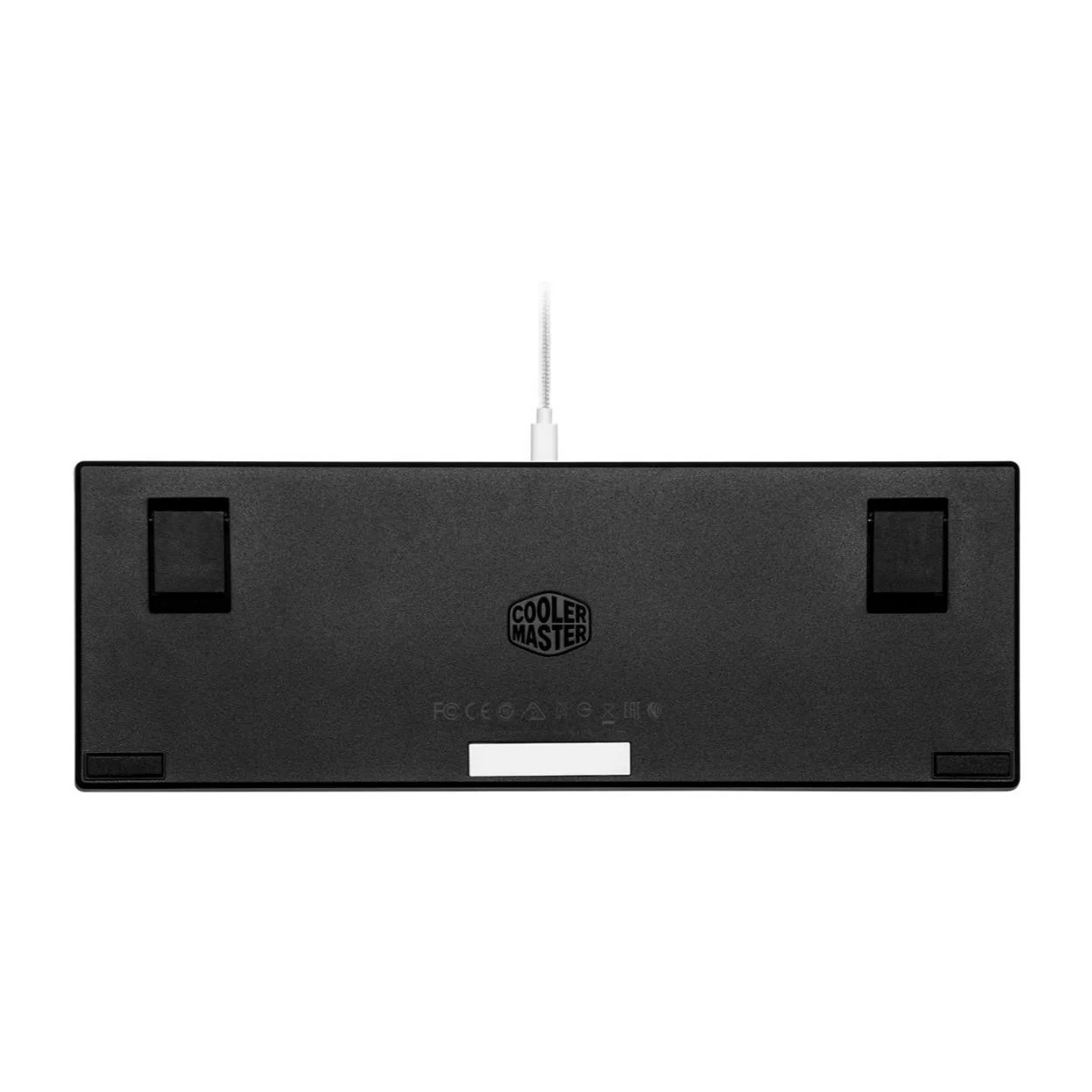 Cooler Master SK620 Wired Mechanical Low Profile Gaming Keyboard with Red Switches (Silver White) - Image 6