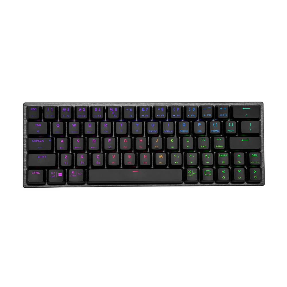 Cooler Master SK622 Hybrid Wired Mechanical Low Profile Gaming Keyboard with Brown Switches (Gray) - Image 2
