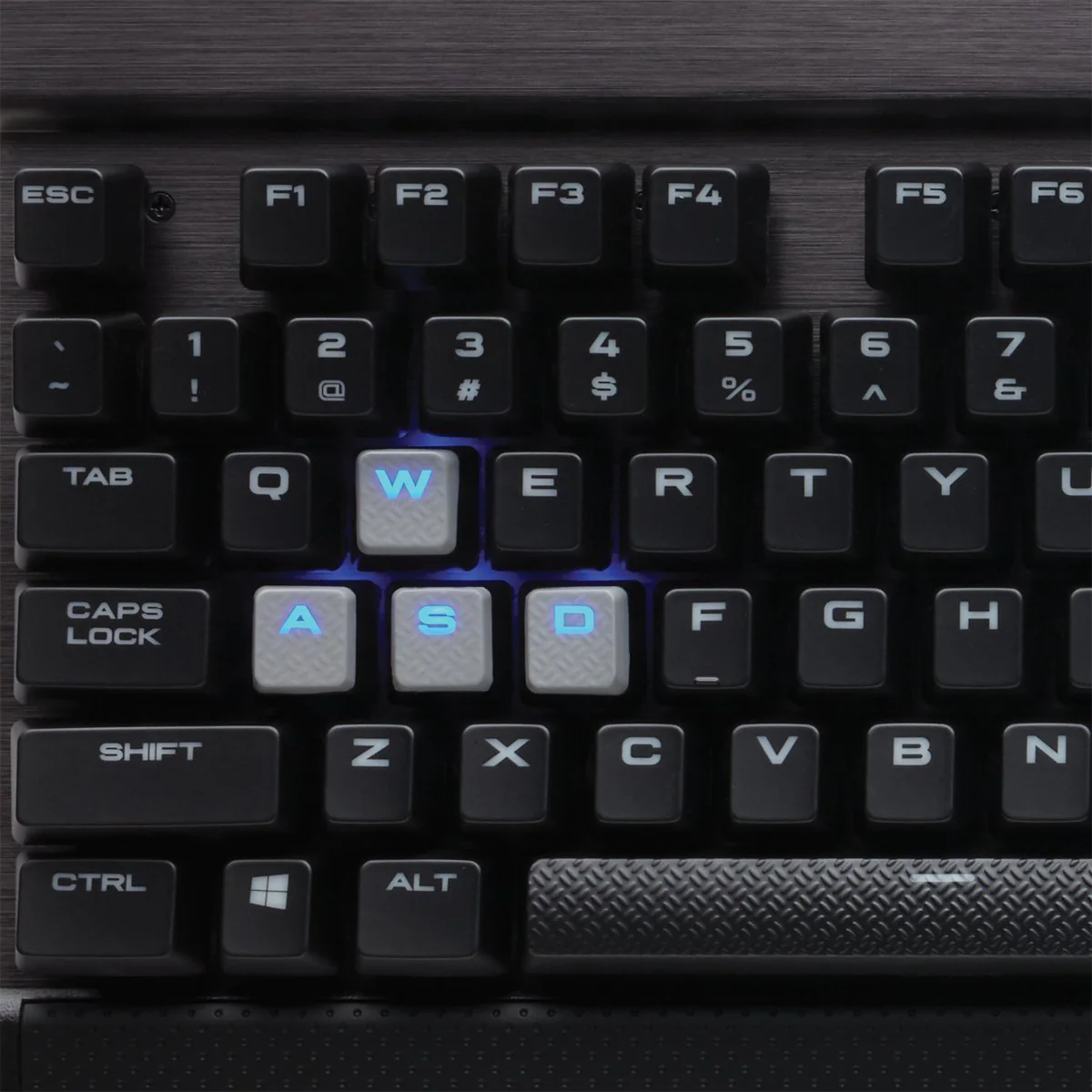 Corsair K70 LUX Mechanical Keyboard, Cherry MX Red (Blue LED) (Certified Refurbished) - Image 3
