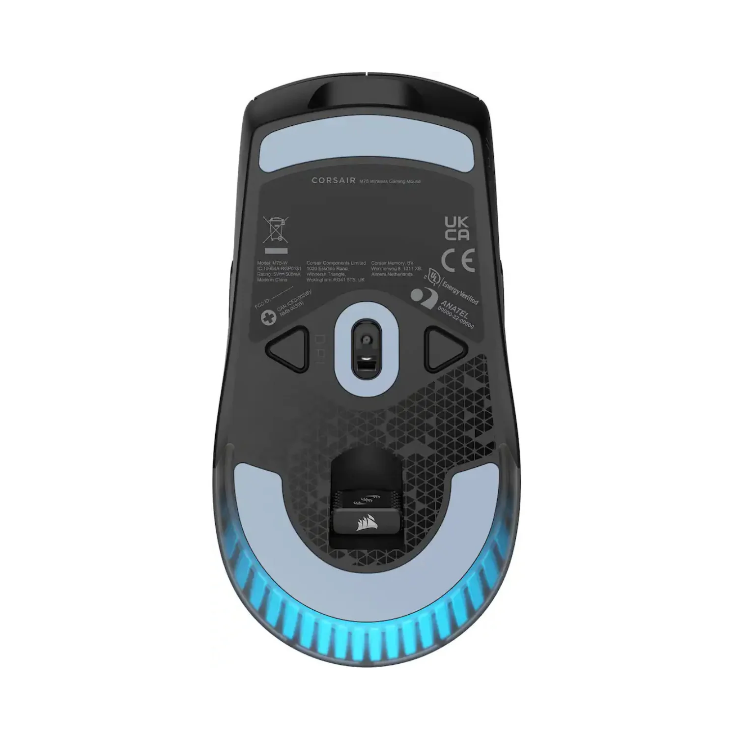 Corsair M75 Wireless RGB Lightweight FPS Gaming Mouse (Black) - Image 3