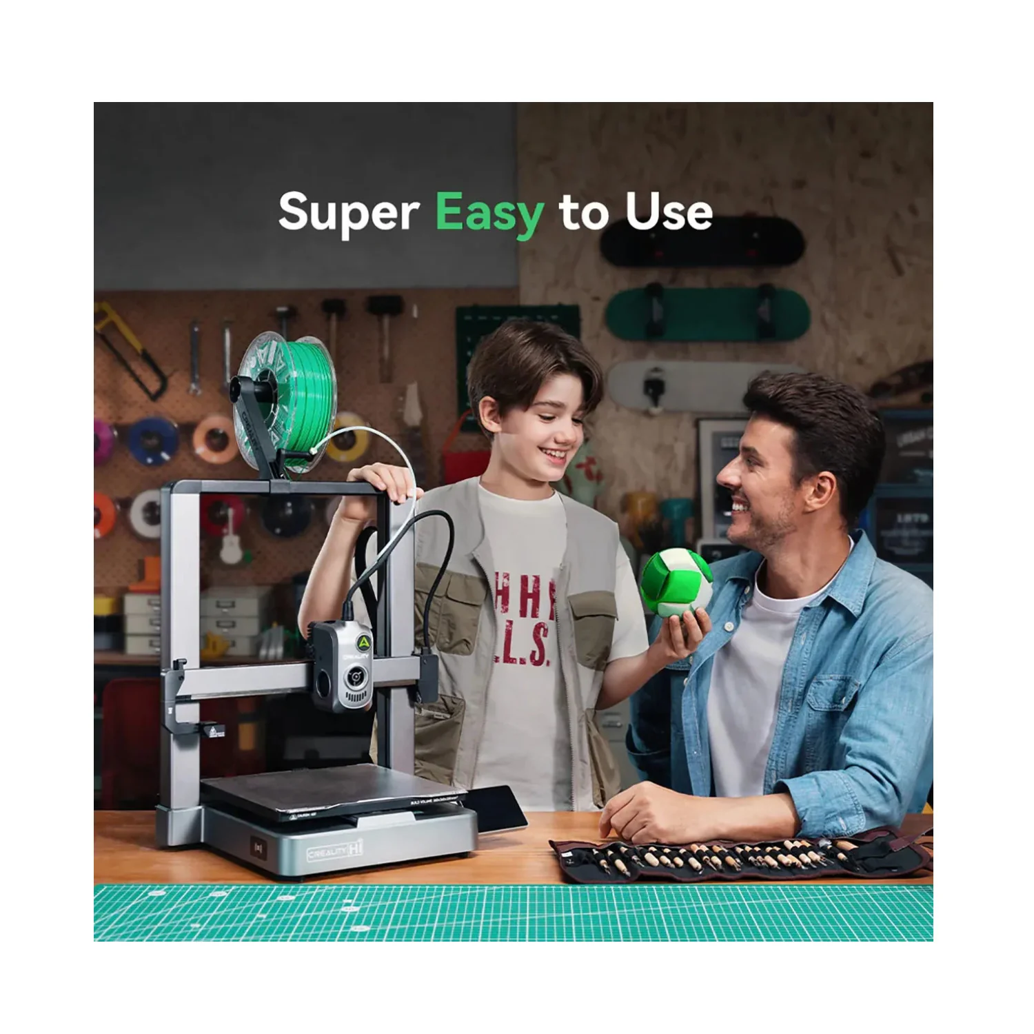Creality Hi Multi-Color 3.2-Inch Touchscreen 3D Printer - Image 11