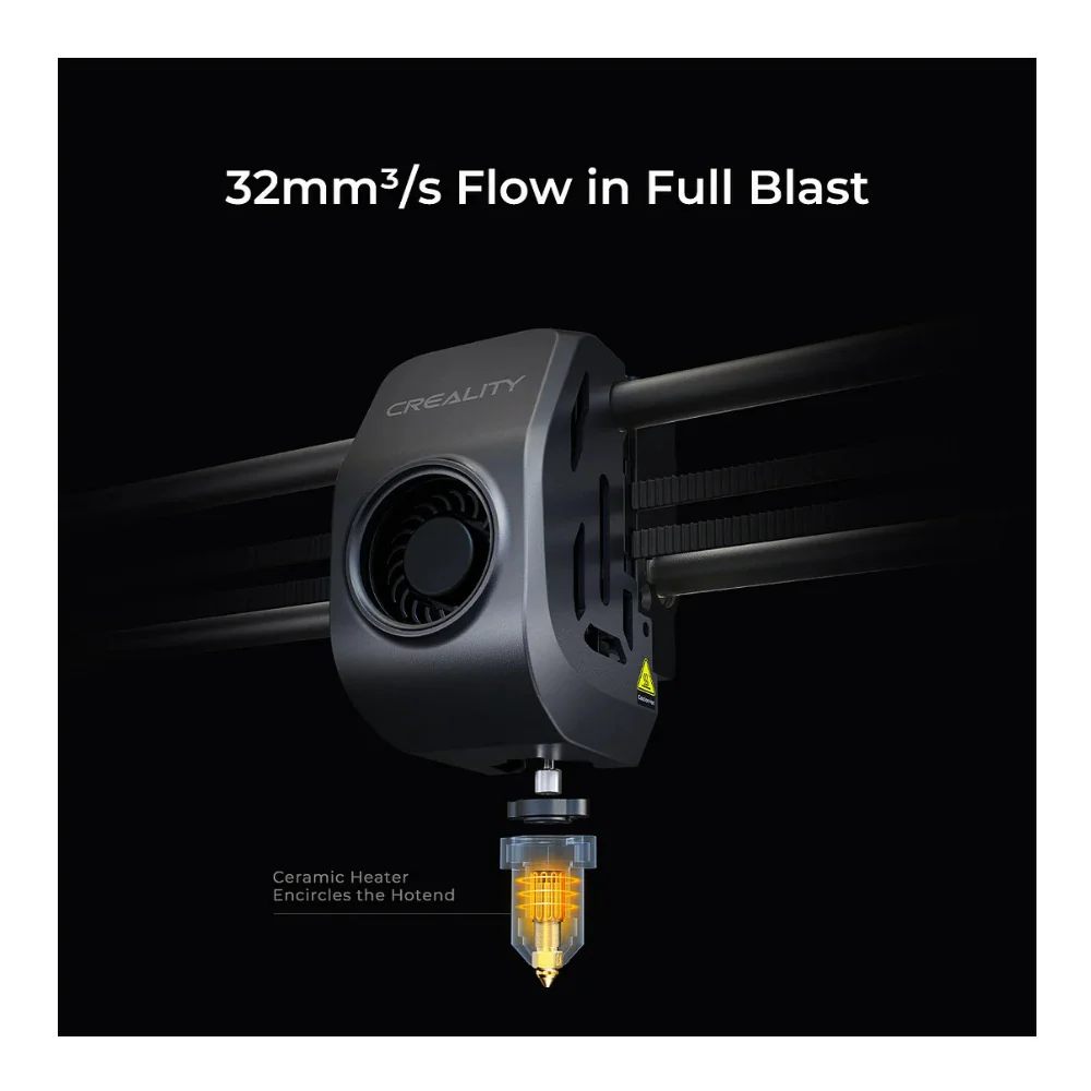 Creality K1 Eco-Friendly Hands-Free Auto Leveling Speedy 3D Printer with 1.75mm PLA Filament Bundle - Image 4