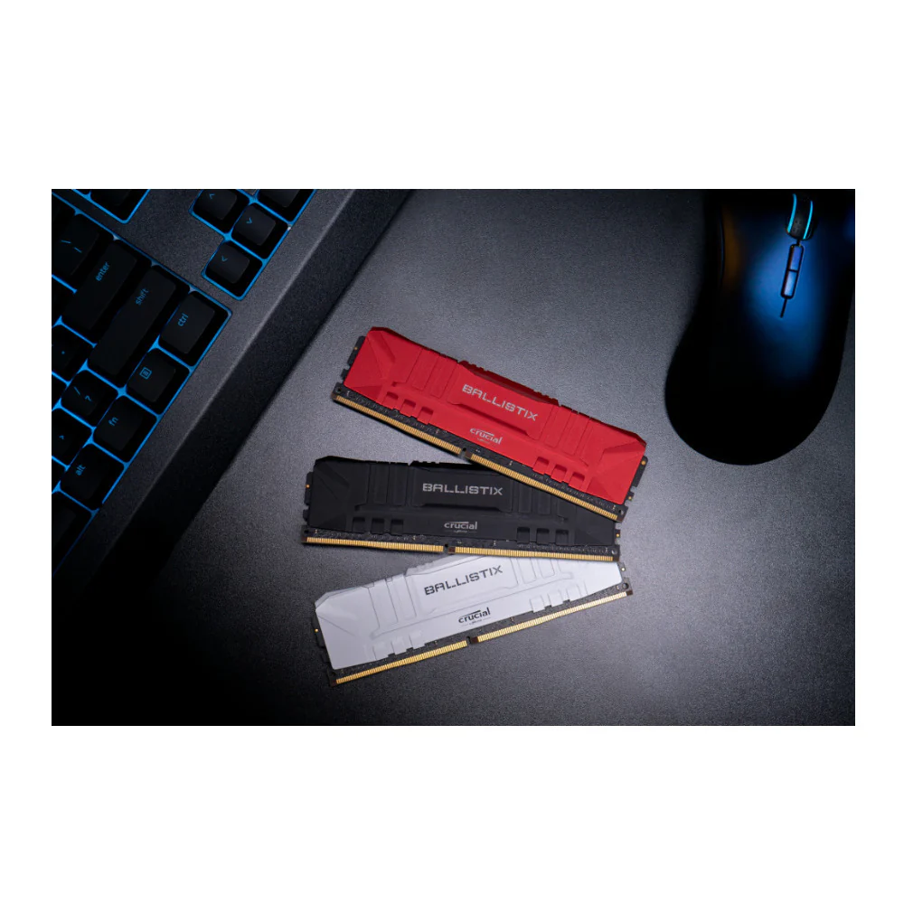 Crucial Ballistix CL16 UDIMM 64GB DDR4-3200 Gaming Memory Kit (2 x 32GB, Black) - Image 3