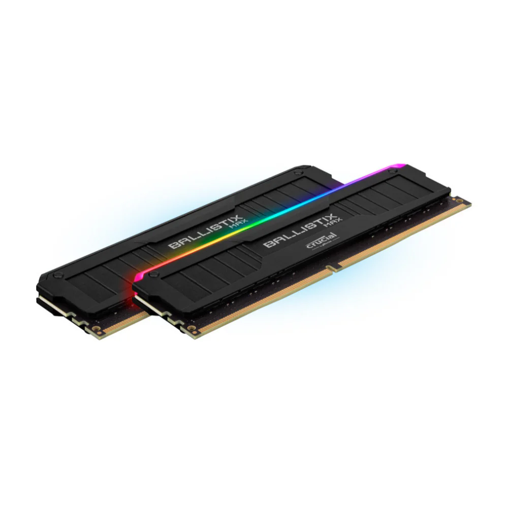 Crucial Ballistix MAX CL18 UDIMM 32GB DDR4 Memory Kit (2 x 16GB, Black RGB) - Image 2