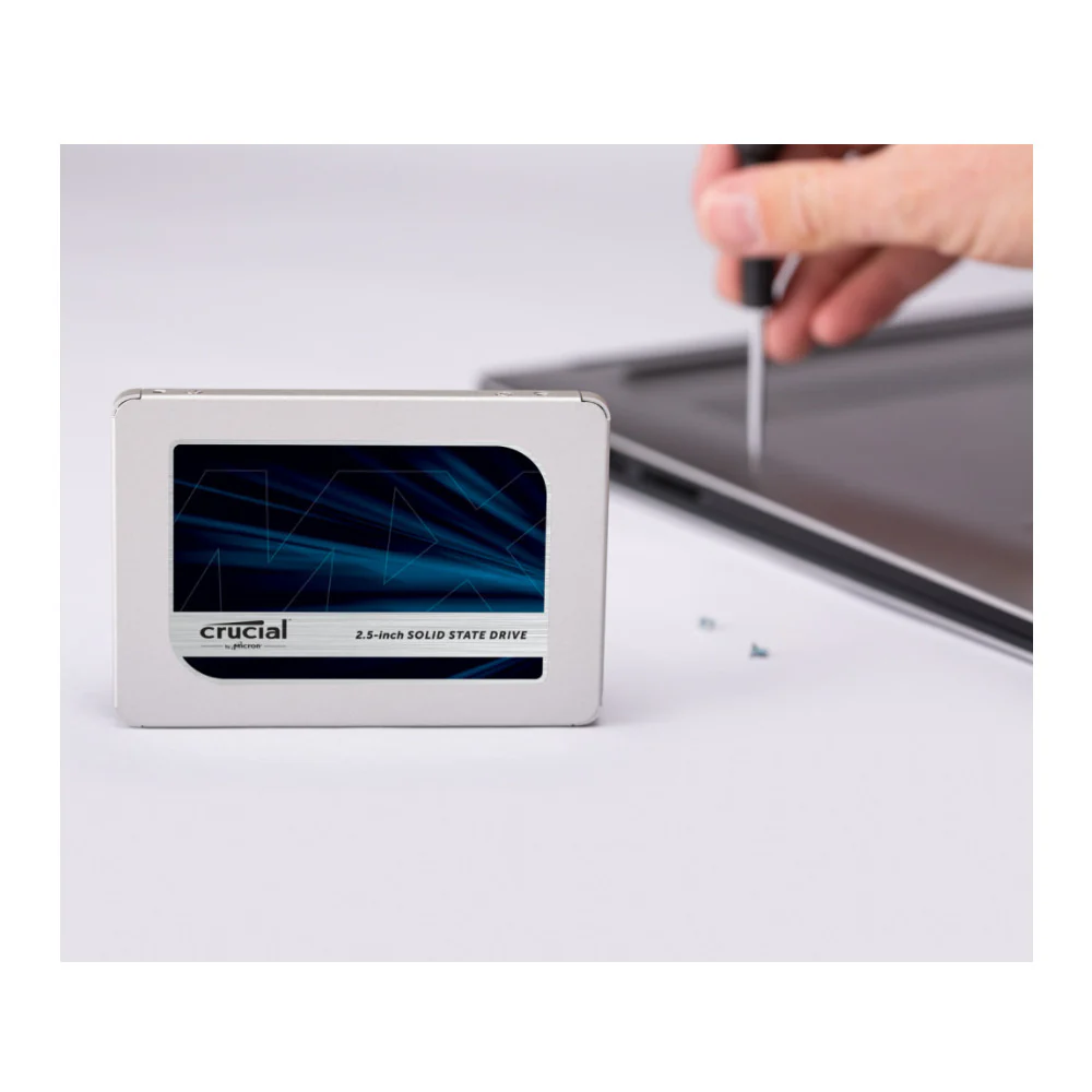 Crucial MX500 1TB 3D NAND SATA Internal SSD (2.5-Inch, 7mm, 6Gb/s) - Image 2