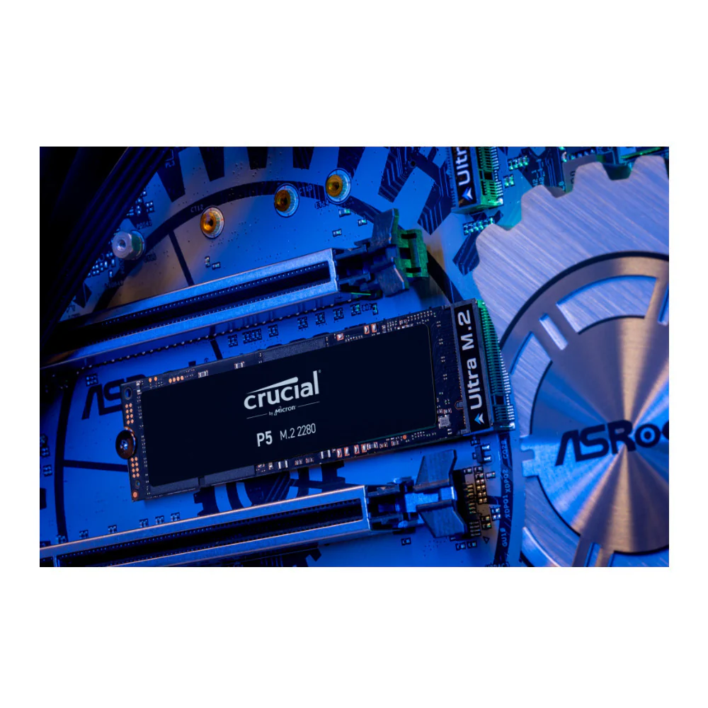 Crucial P5 250GB 3D NAND NVMe PCIe M.2 SSD - Image 4