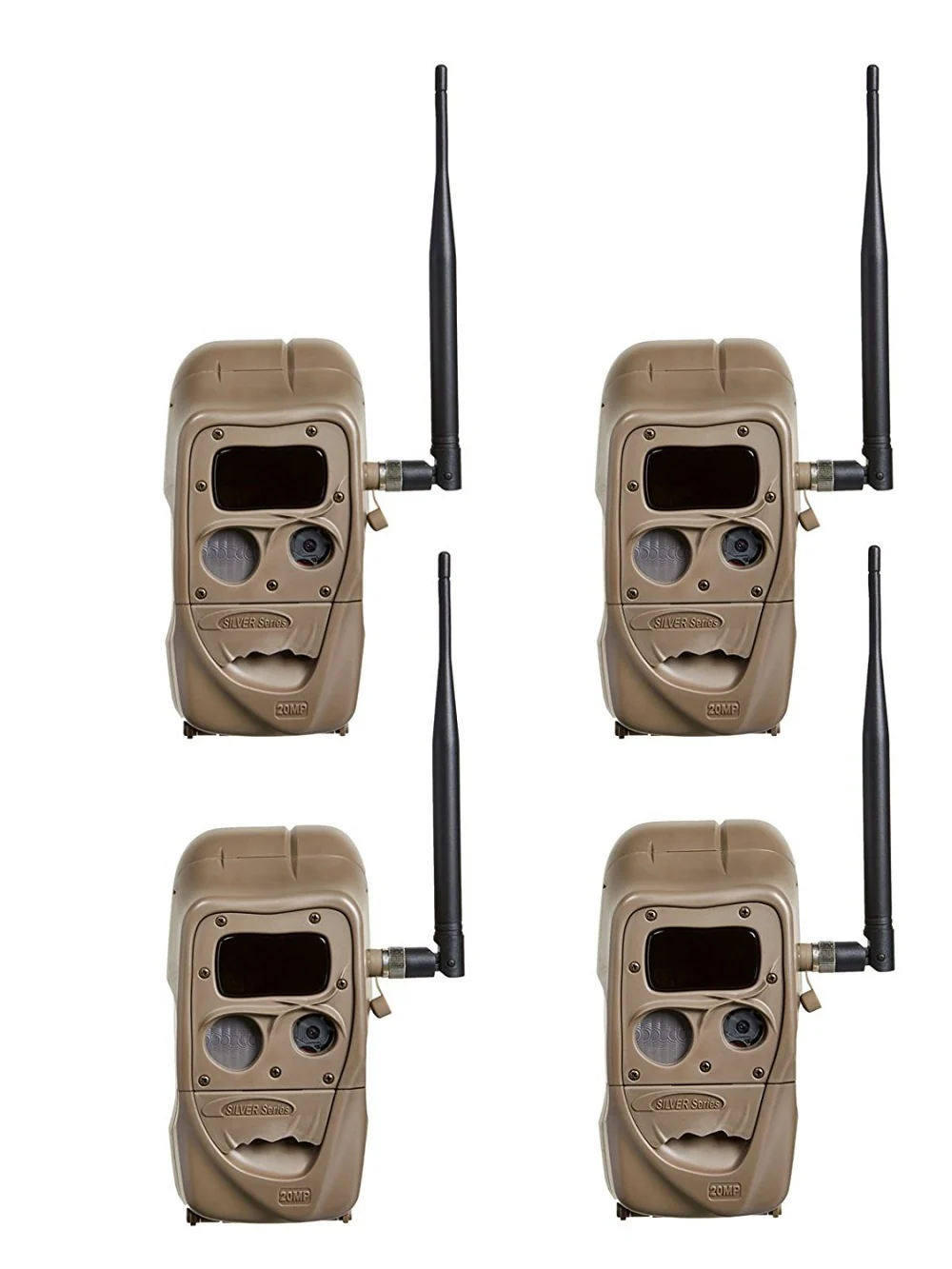 Cuddeback CuddeLink J-Series Trail Cameras 4-Pack with Power and Security Kits - Image 2