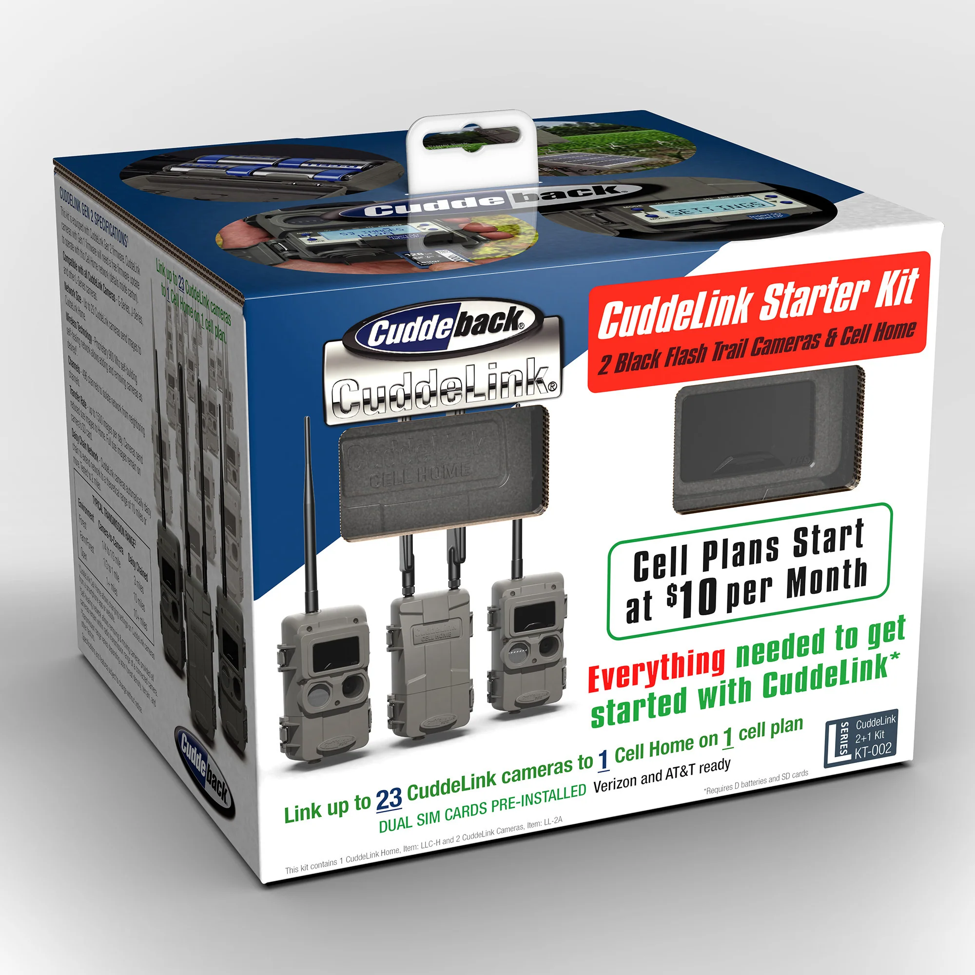 CuddeLink 2+1 Starter Kit with Black Flash Remote Cameras - Image 9