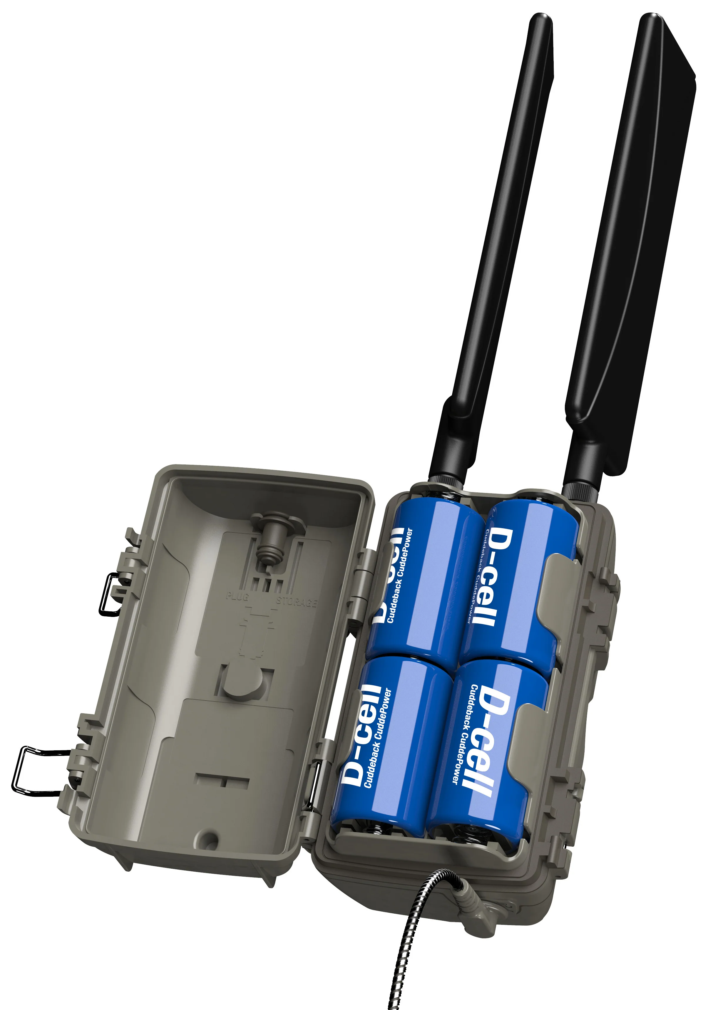Cuddeback Tracks Black Flash Standalone Cell Camera (Compatible with All Power and Mount Options) - Image 4