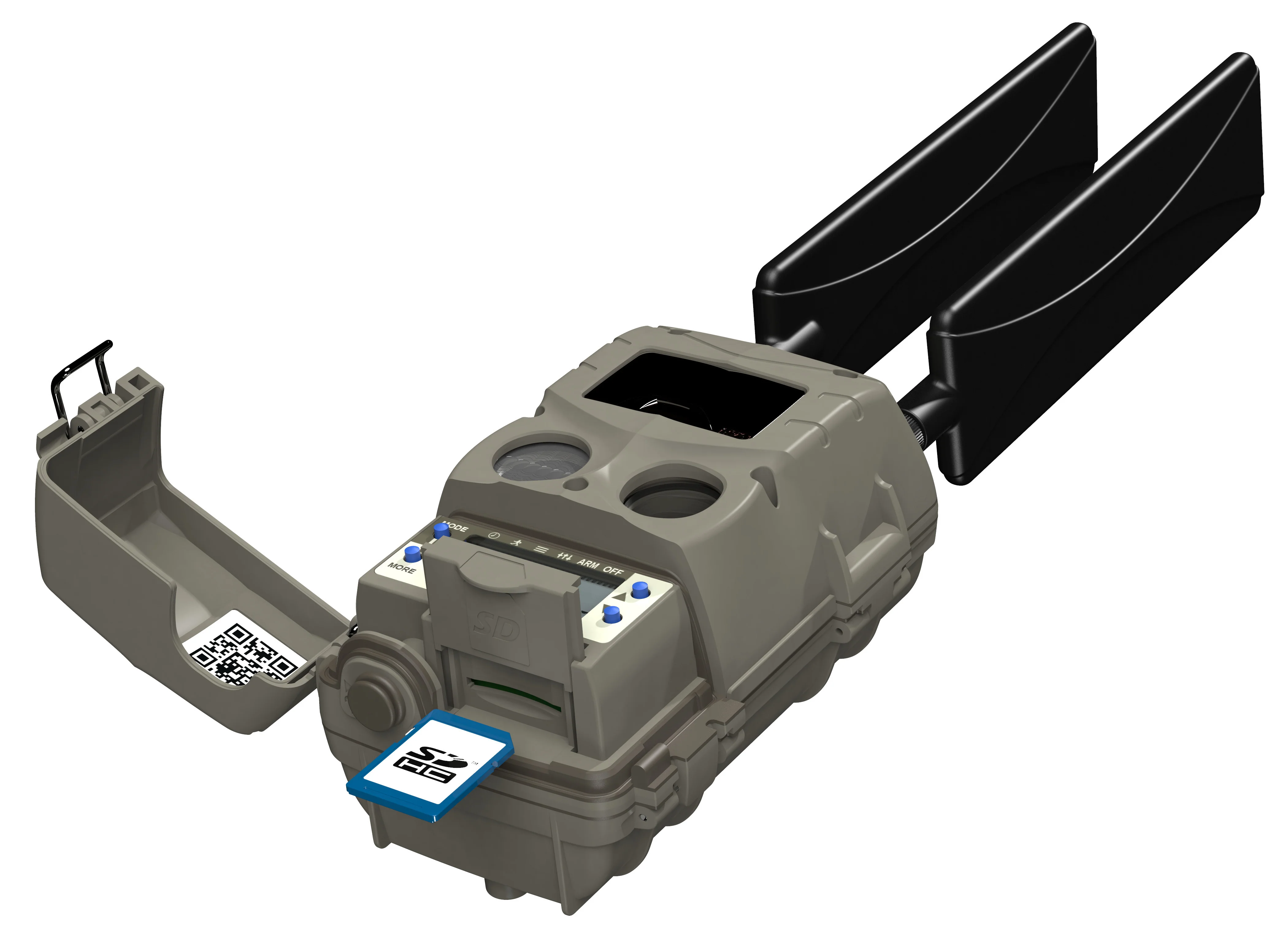 Cuddeback Tracks Black Flash Standalone Cell Camera (Compatible with All Power and Mount Options) - Image 5
