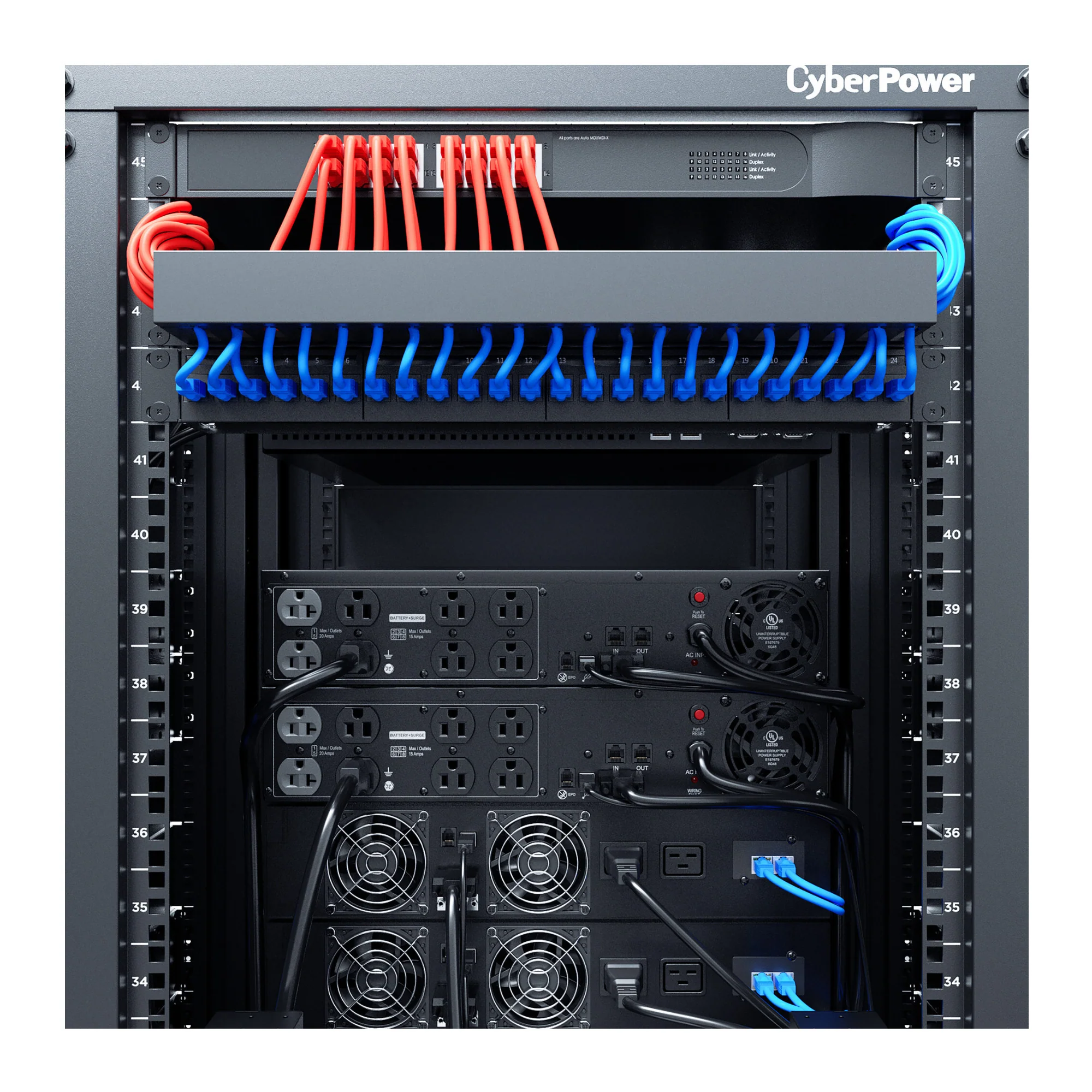 CyberPower PFC Sinewave 2000VA UPS Battery Backup and Surge Protector - Image 7