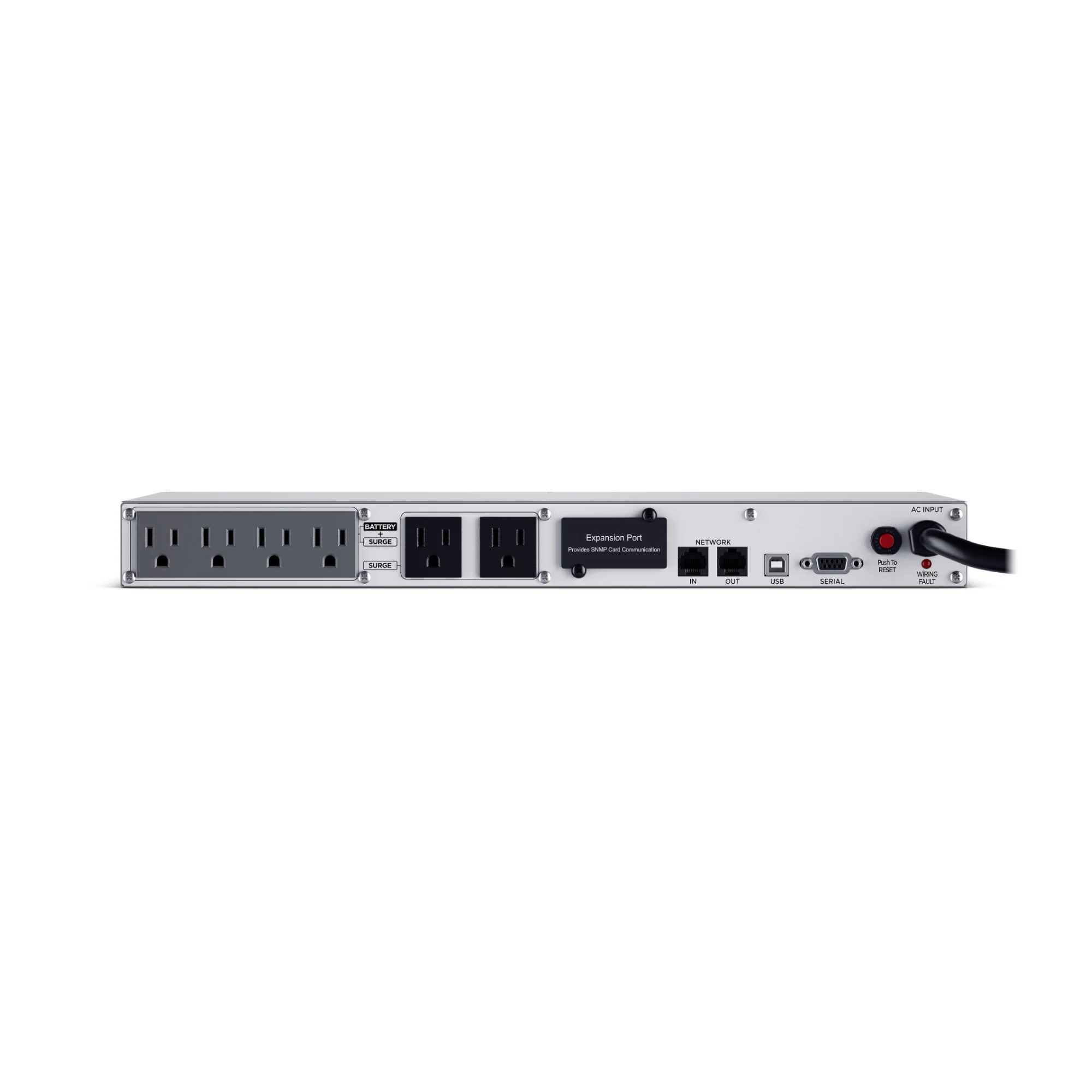 CyberPower OR500LCDRM1U UPS Backup and Surge Protector with 500VA/300W Capacity - Image 4