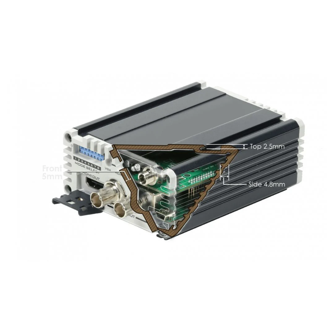 Datavideo DAC-91 2-Channel SDI Analog Audio Embedder with Audio Level Indicator Display - Image 4