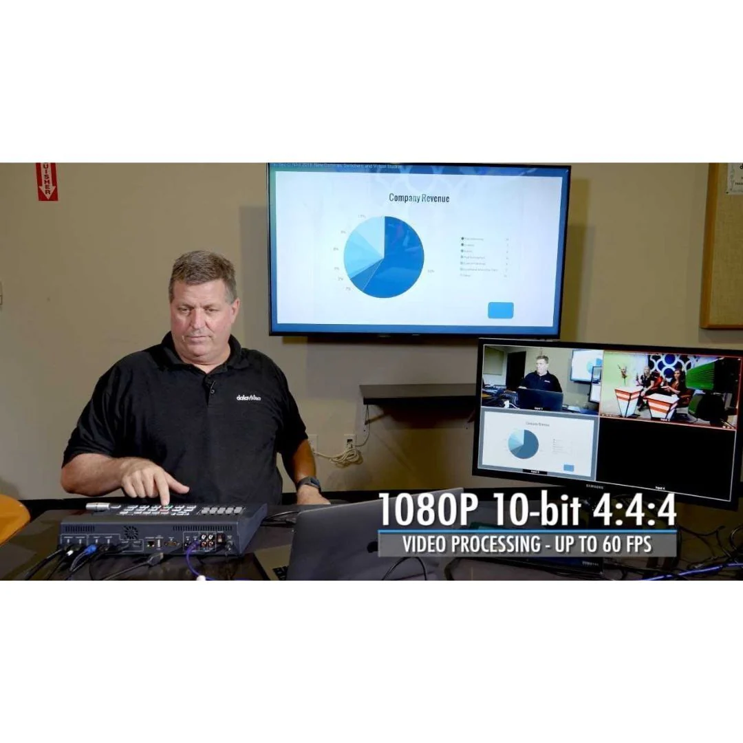 Datavideo SE-500HD 1920 x 1080 4-Channel HDMI Video Switcher for High-Quality Video Production - Image 6