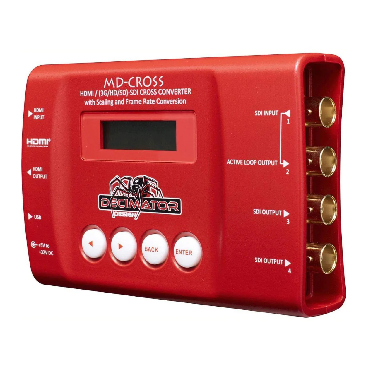 Decimator MD-Cross V2 Miniature SDI/HDMI Cross Converter with Scaling and Frame Rate Conversion - Image 3