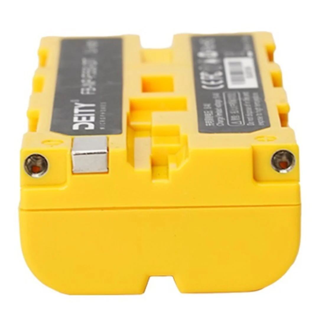 Deity NP-F550 Rechargeable Battery with Shock and Drop Resistance (Yellow) - Image 3