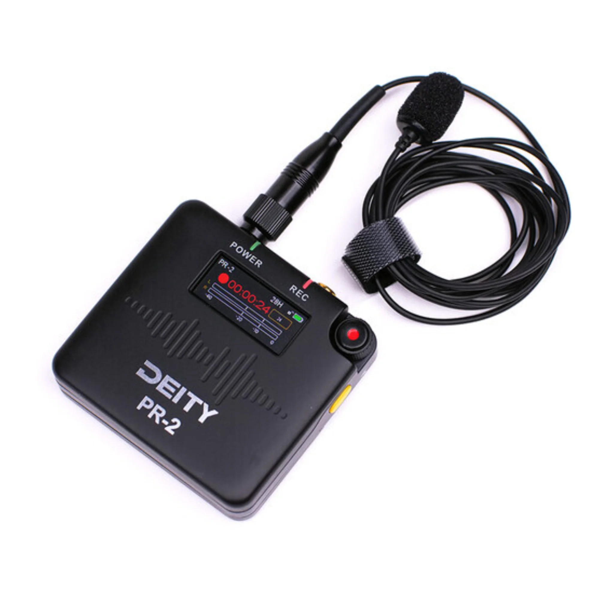 Deity PR-2 Pocket 32-Bit Float Audio Recorder Lavalier Mic Bluetooth Control - Image 4