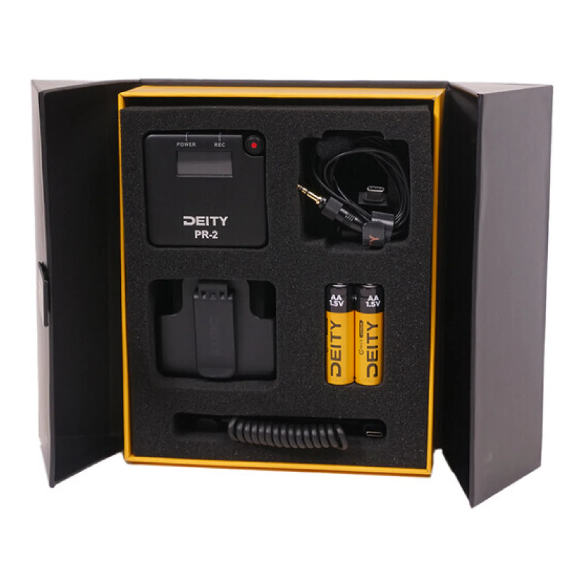 Deity PR-2 Pocket 32-Bit Float Audio Recorder Lavalier Mic Bluetooth Control - Image 7