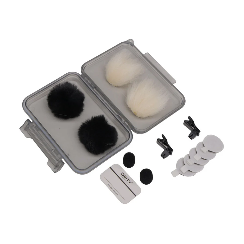 Deity Microphones W.Lav Pro Omni Lavalier Microphone with Accessories (Black) - Image 3