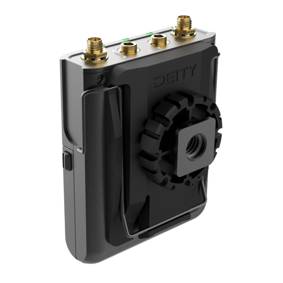 Deity Microphones Theos Digital Wireless UHF System 2 Channel Kit with Wireless Syncing (Black) - Image 3