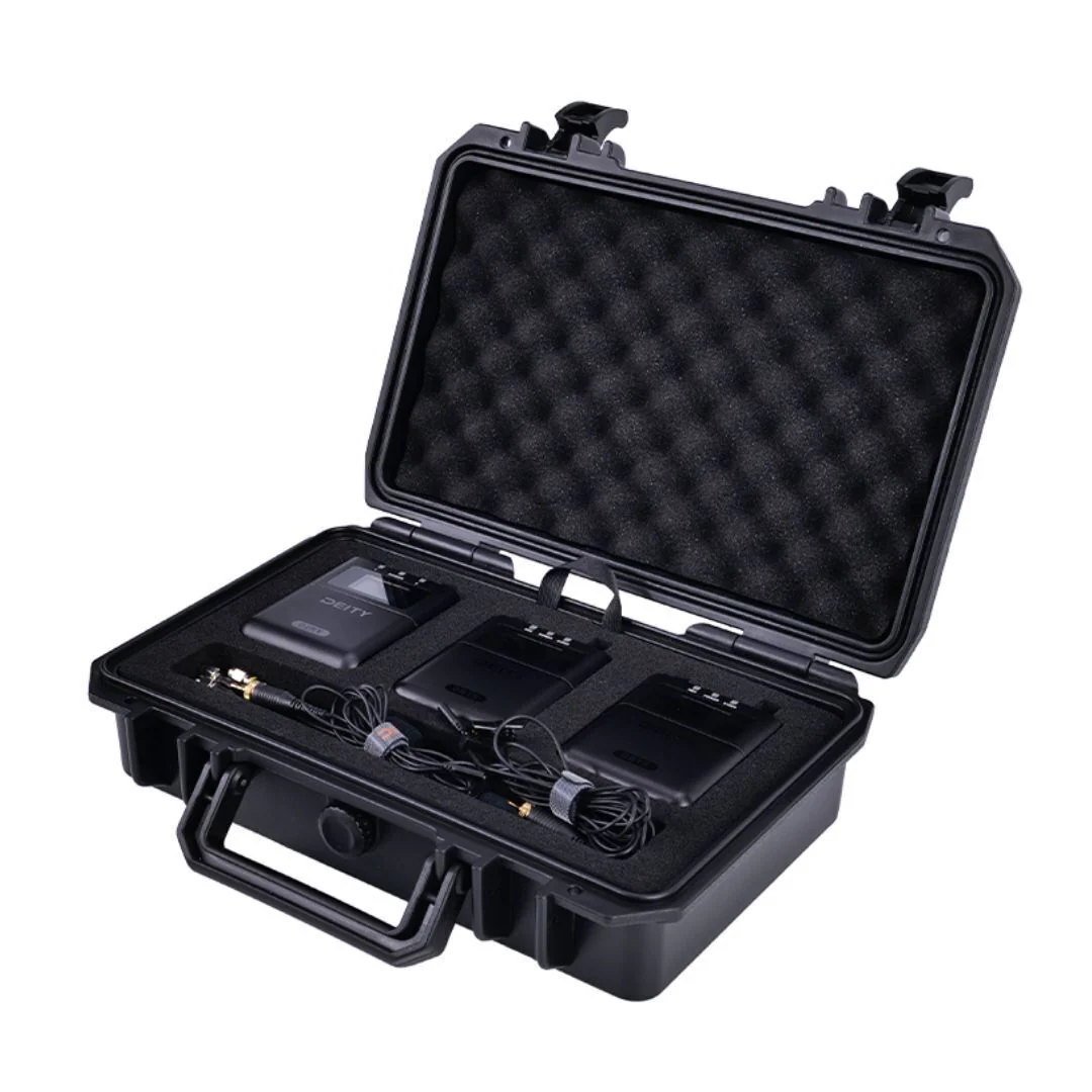 Deity Microphones Theos Digital Wireless UHF System 2 Channel Kit with Wireless Syncing (Black) - Image 5