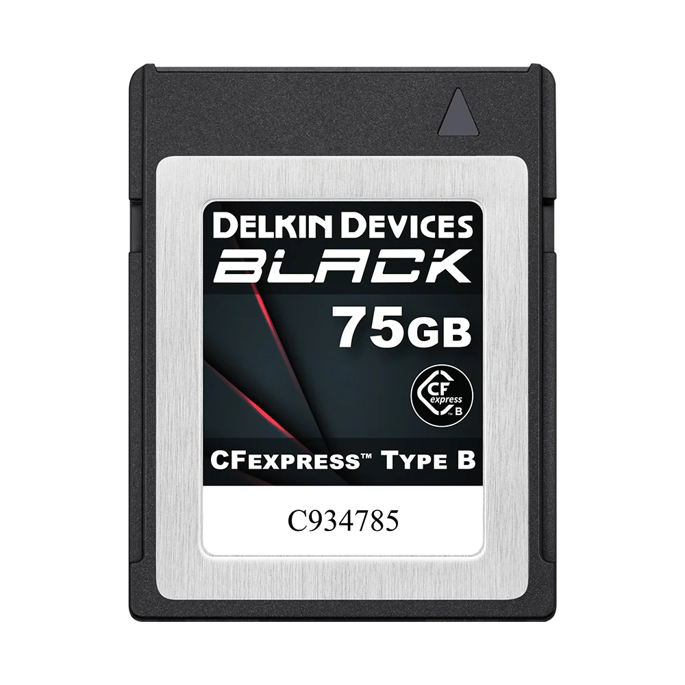 Delkin Devices 75GB BLACK CFexpress Type B Memory Card