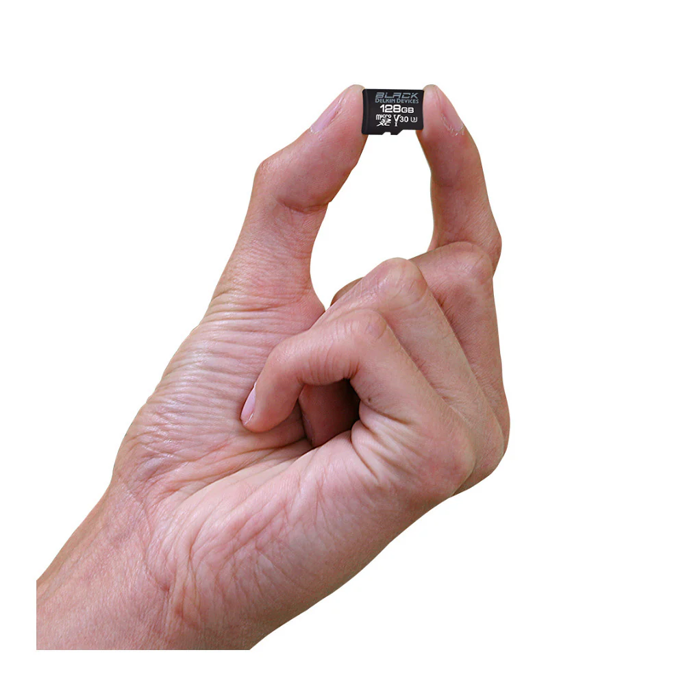 Delkin Devices 128GB UHS-I MicroSDXC Memory Card with SD Adapter (Black) - Image 4