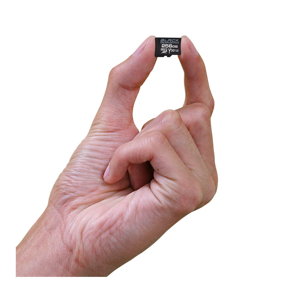 Delkin Devices 256GB UHS-I MicroSDXC Memory Card with SD Adapter (Black) - Image 4