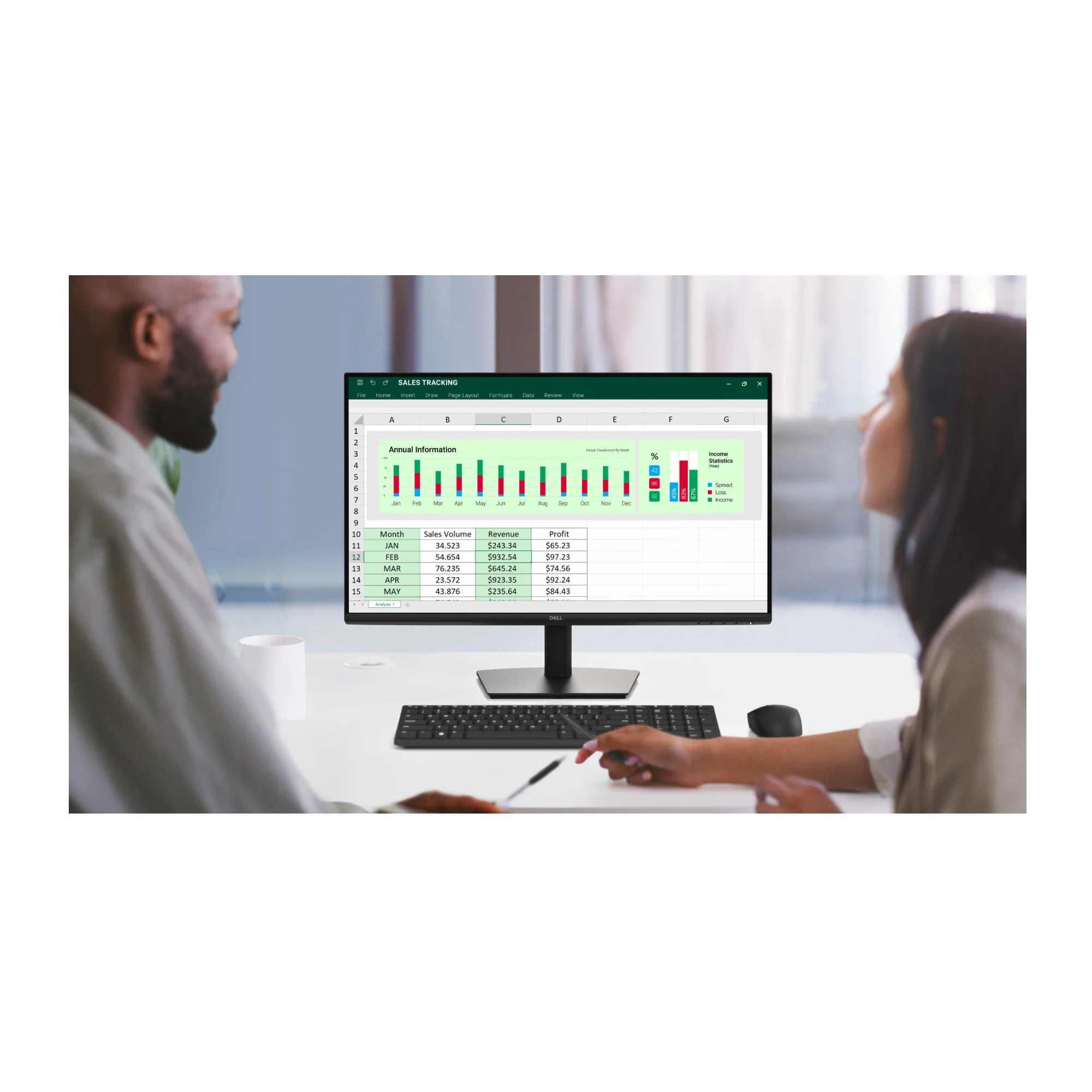 Dell E2725HM Pro 27-Inch 100 Hz Full HD IPS Monitor - Image 7