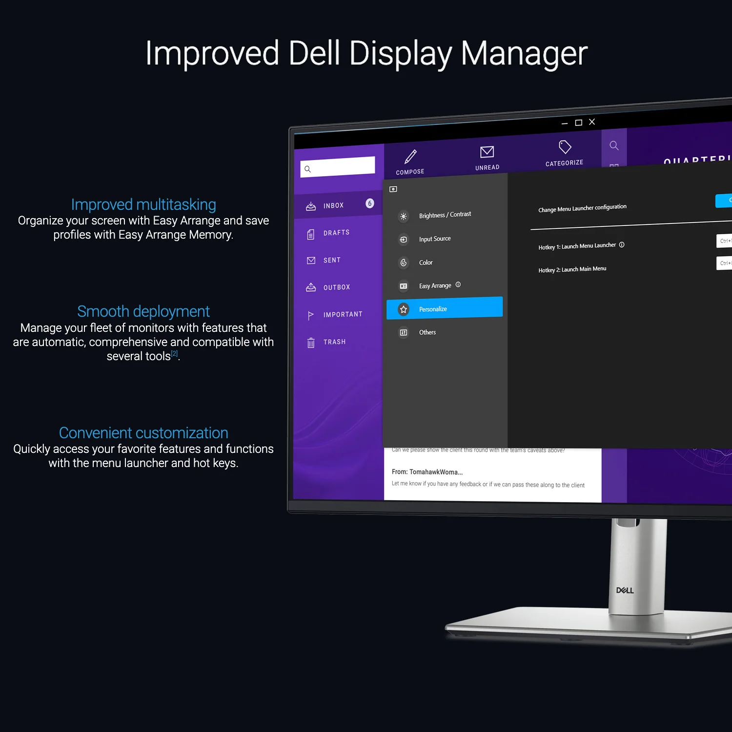 Dell P2425H 24-Inch 1920 x 1080 FHD Flat Screen LED Monitor (2-Pack) with USB-C Cable Bundle - Image 5