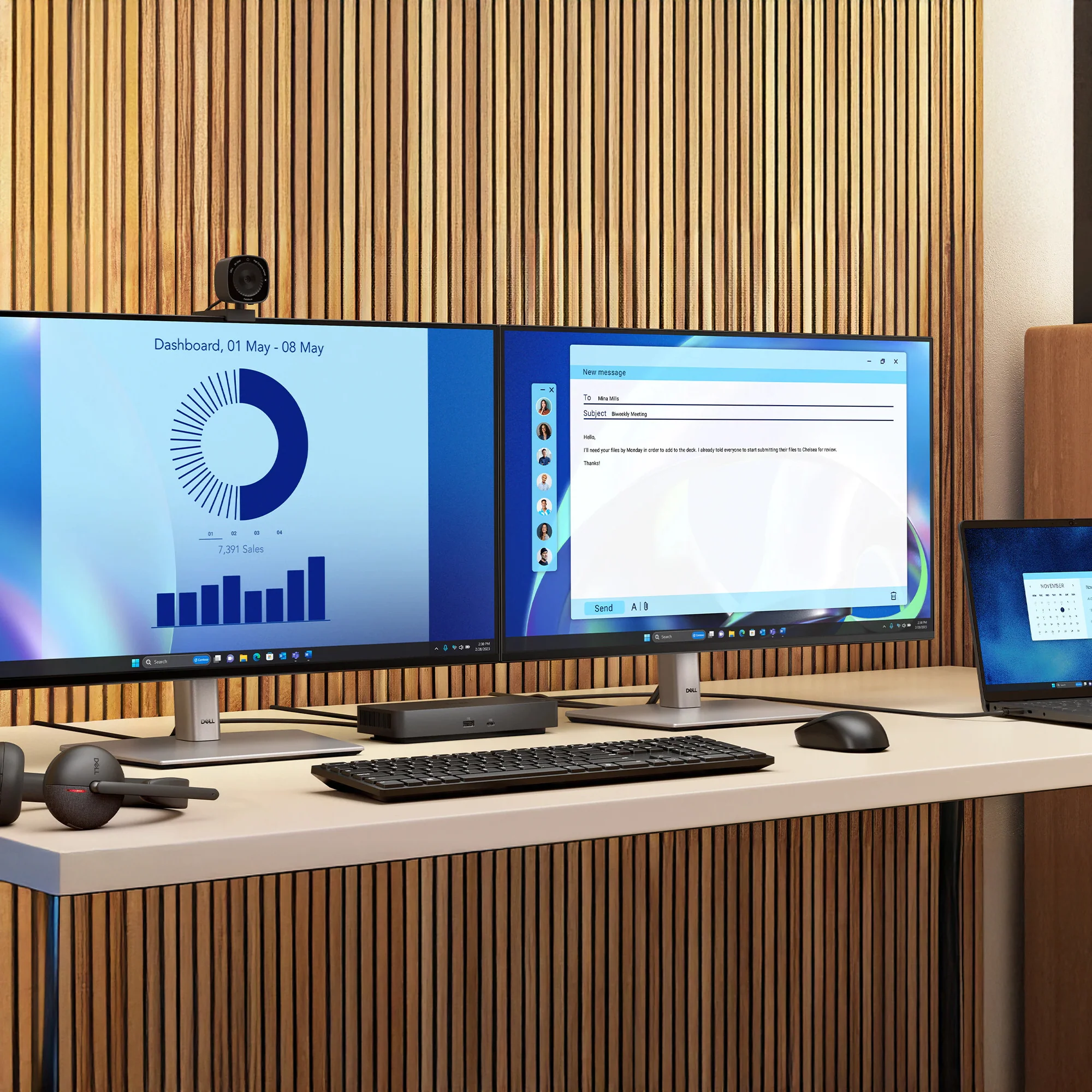 Dell WD25 Pro Dock - Universal 100W USB-C Docking Station Bundle - Image 6