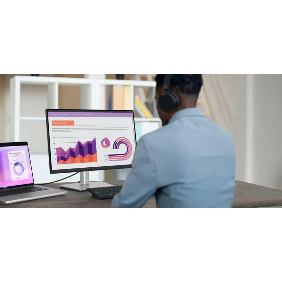 Dell P2223HC 21.5" Full HD IPS Monitor, USB-C Hub (Refurbished) - Image 6