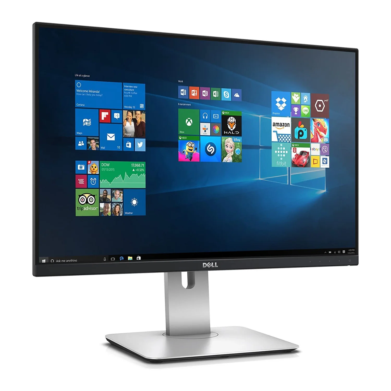 Dell UltraSharp U2415 Monitor, 24.1" 1920x1200 16:10 IPS, HDMI/DP, USB Hub (Certified Refurbished) - Image 2