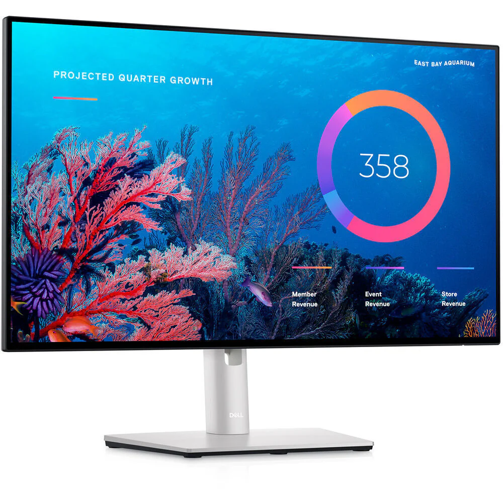 Dell U2422HE Monitor, 23.8" FHD IPS, USB-C, HDMI, DisplayPort (Certified Refurbished) - Image 2