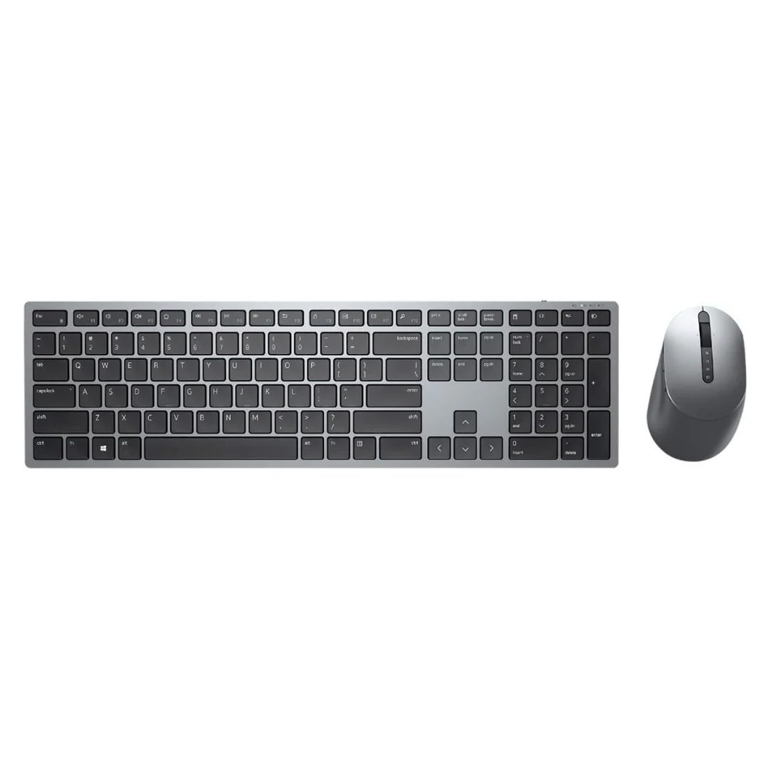Dell Premier Multi-Device Wireless Bluetooth Keyboard and Mouse Combo with USB Receiver (Titan Gray) - Image 2