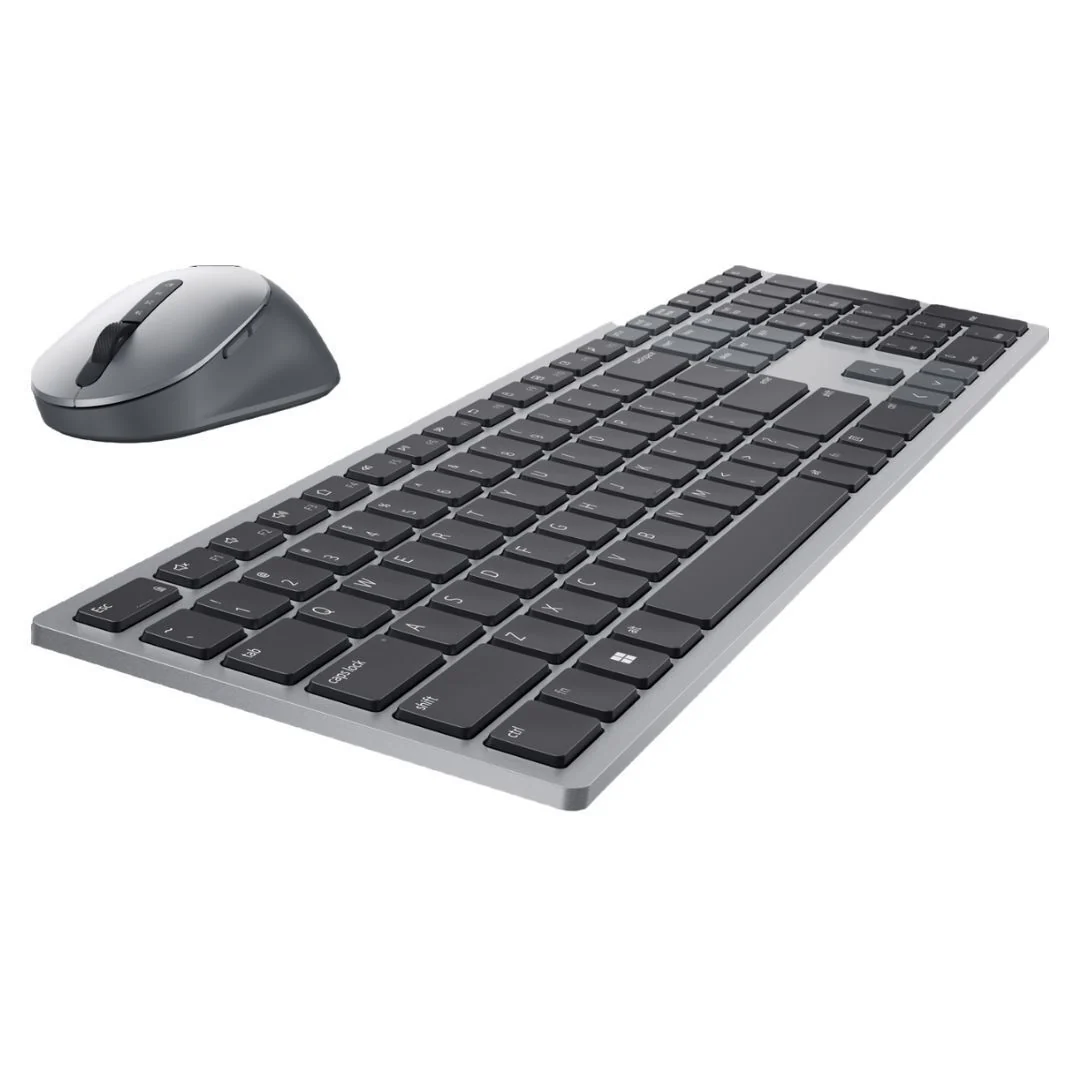 Dell Premier Multi-Device Wireless Bluetooth Keyboard and Mouse Combo with USB Receiver (Titan Gray) - Image 3