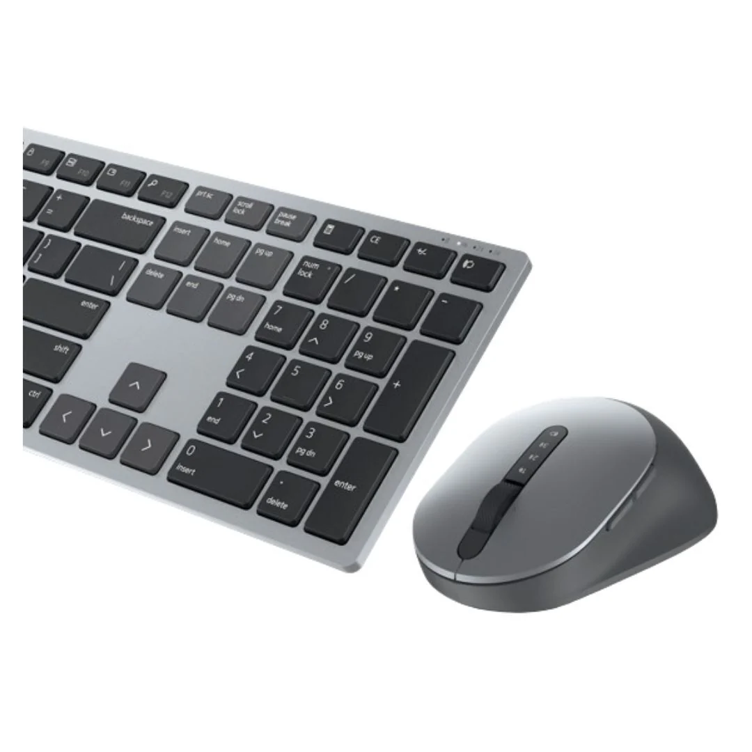 Dell Premier Multi-Device Wireless Bluetooth Keyboard and Mouse Combo with USB Receiver (Titan Gray) - Image 5