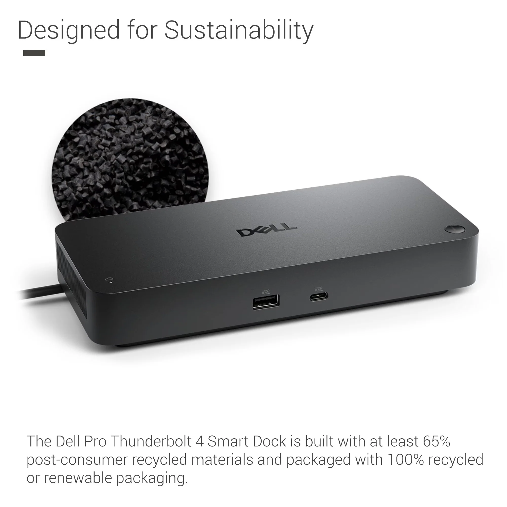 Dell Pro Thunderbolt 4 Smart Dock (SD25TB4) with Cables, Ties & 128GB USB Drive - Image 3
