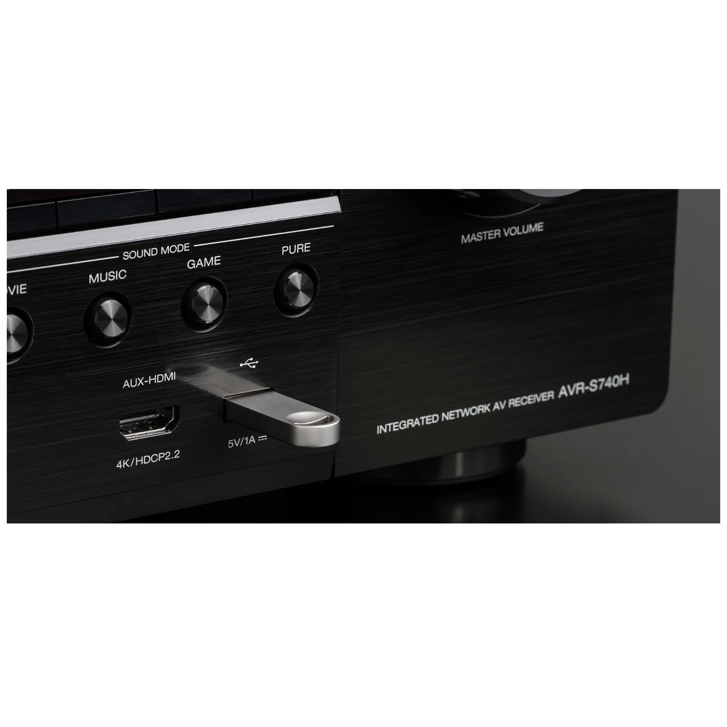 Denon AVR-S740H 7.2-Channel Network A/V Receiver - Image 4