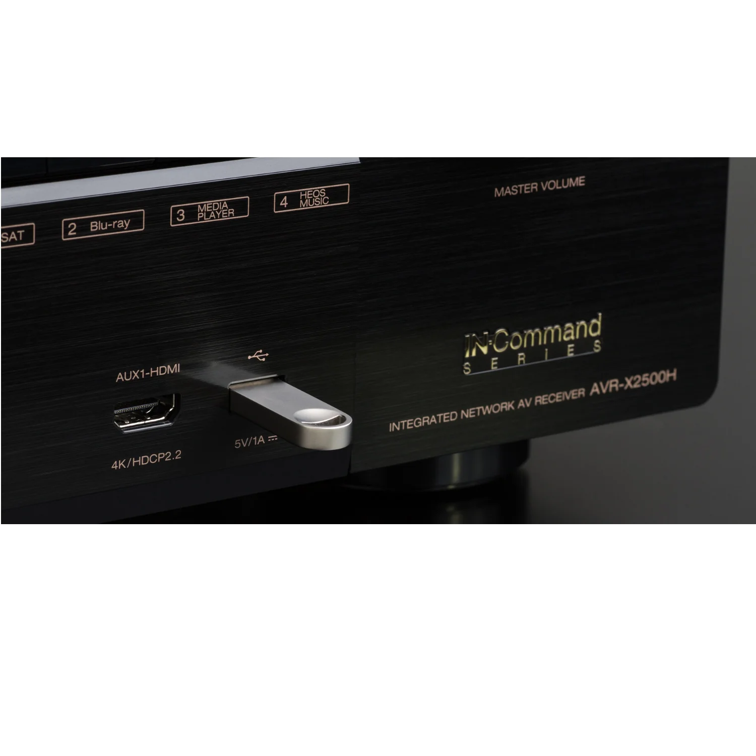 Denon AVR-X2500H 7.2-Channel Network A/V Receiver - Image 3