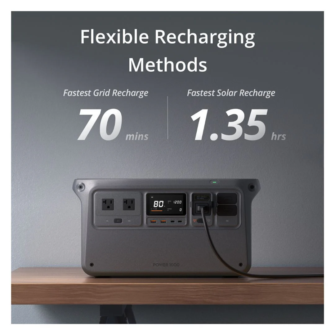 DJI Power 1000 with Intelligent Battery Management System and Multiple Recharging Options - Image 5