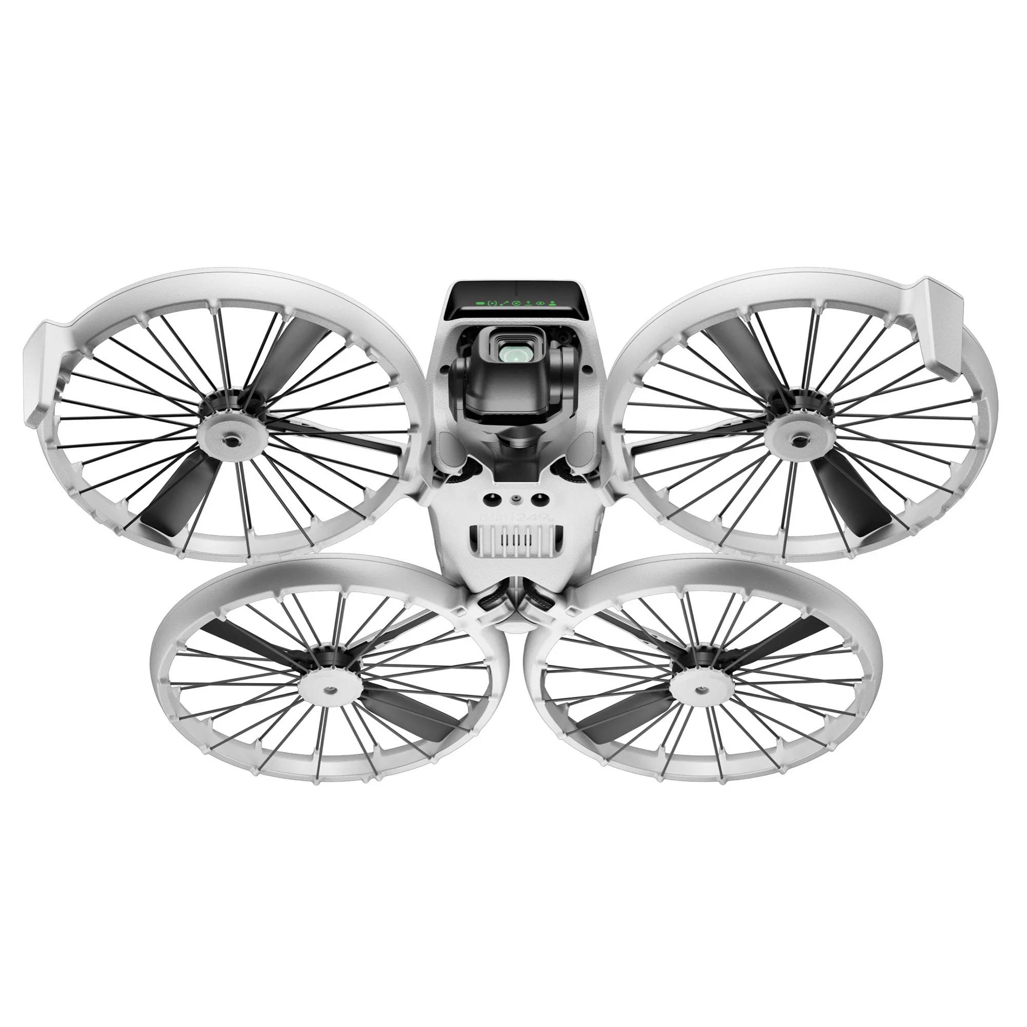 DJI Flip Fly More Combo Camera Drone with DJI RC 2, Extra Batteries, Charging Hub, and Bag (White) - Image 3