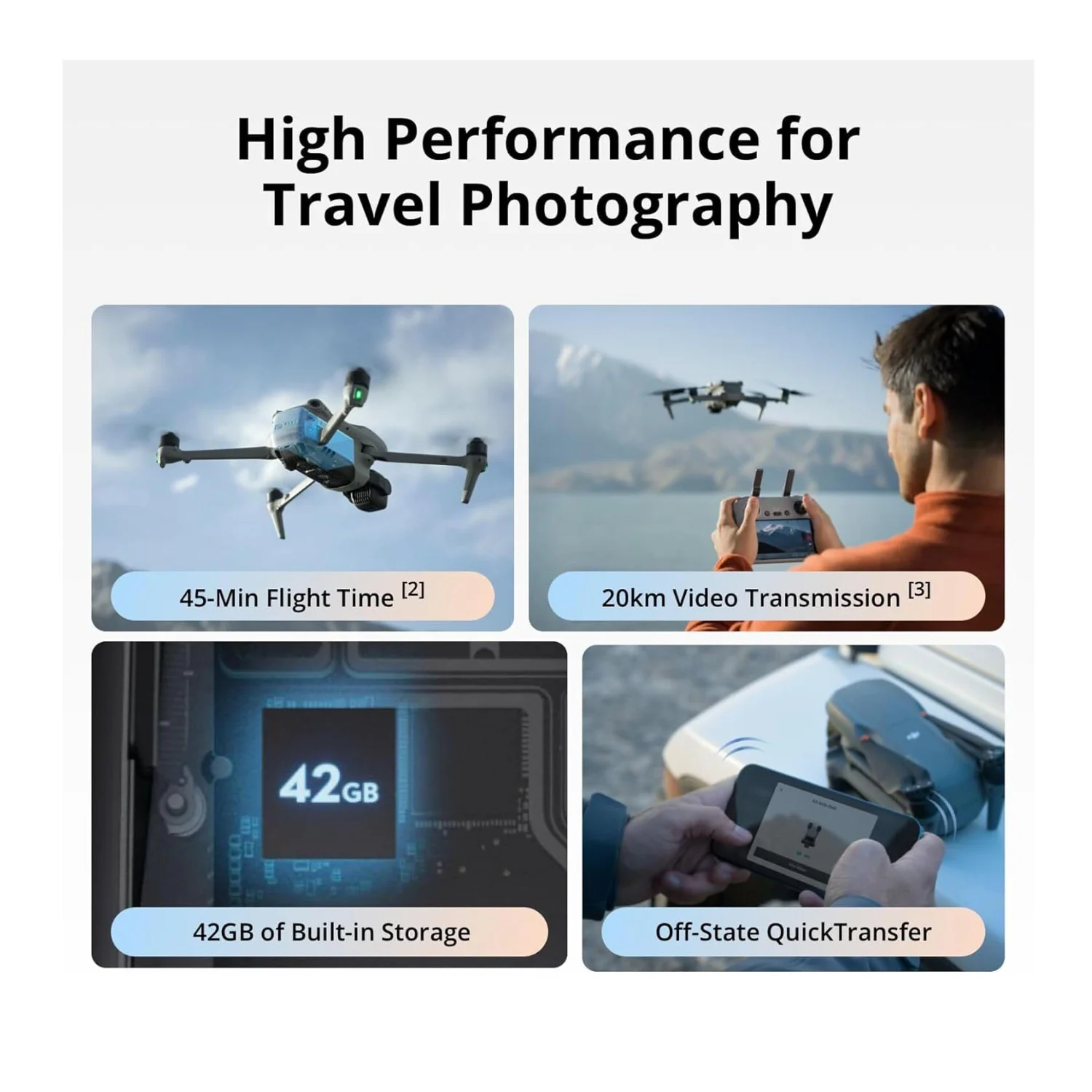 DJI Air 3S Drone with RC-N3 Remote Controller - Image 6