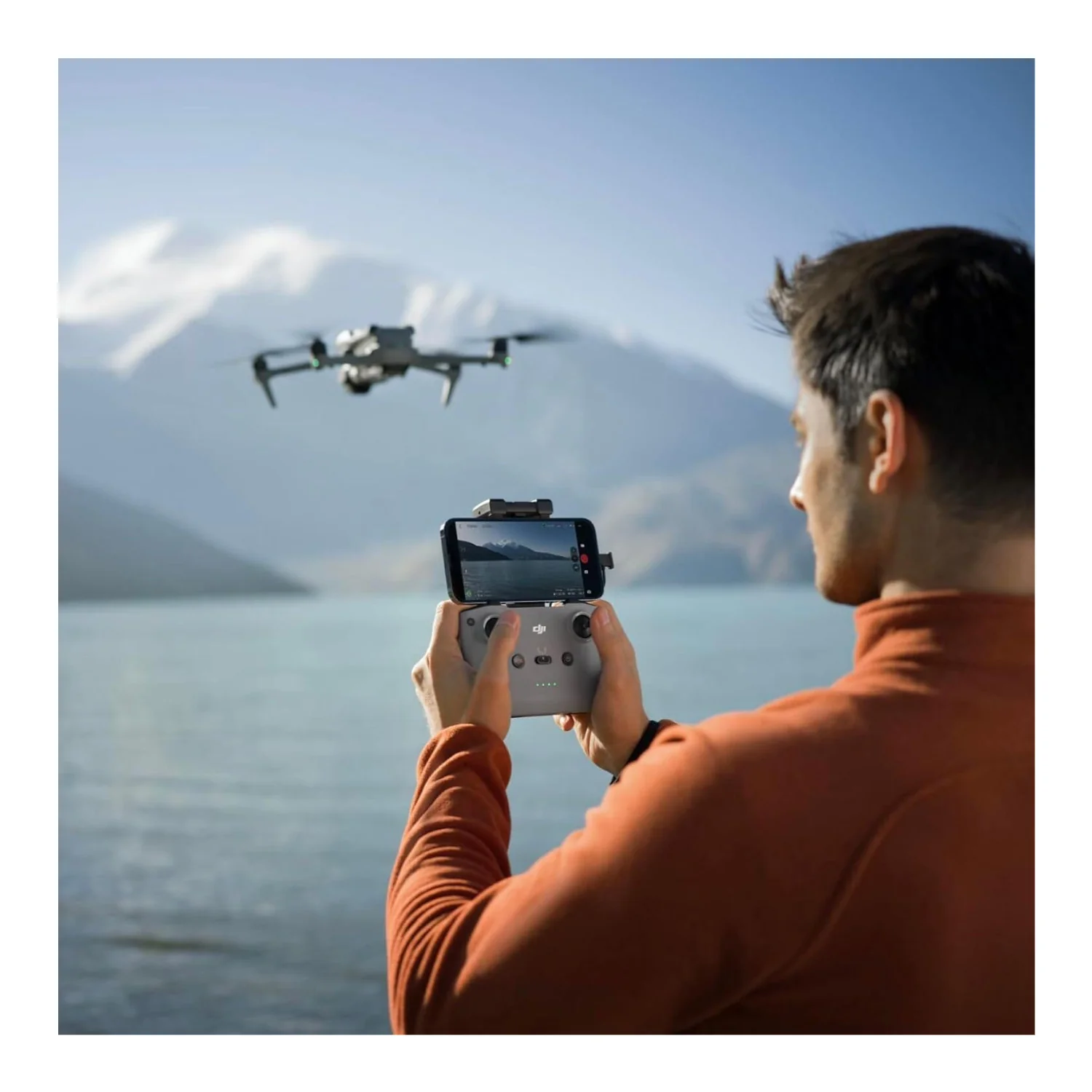 DJI Air 3S Dual Camera Drone Fly More Combo with RC-N3 Remote Controller - Image 8
