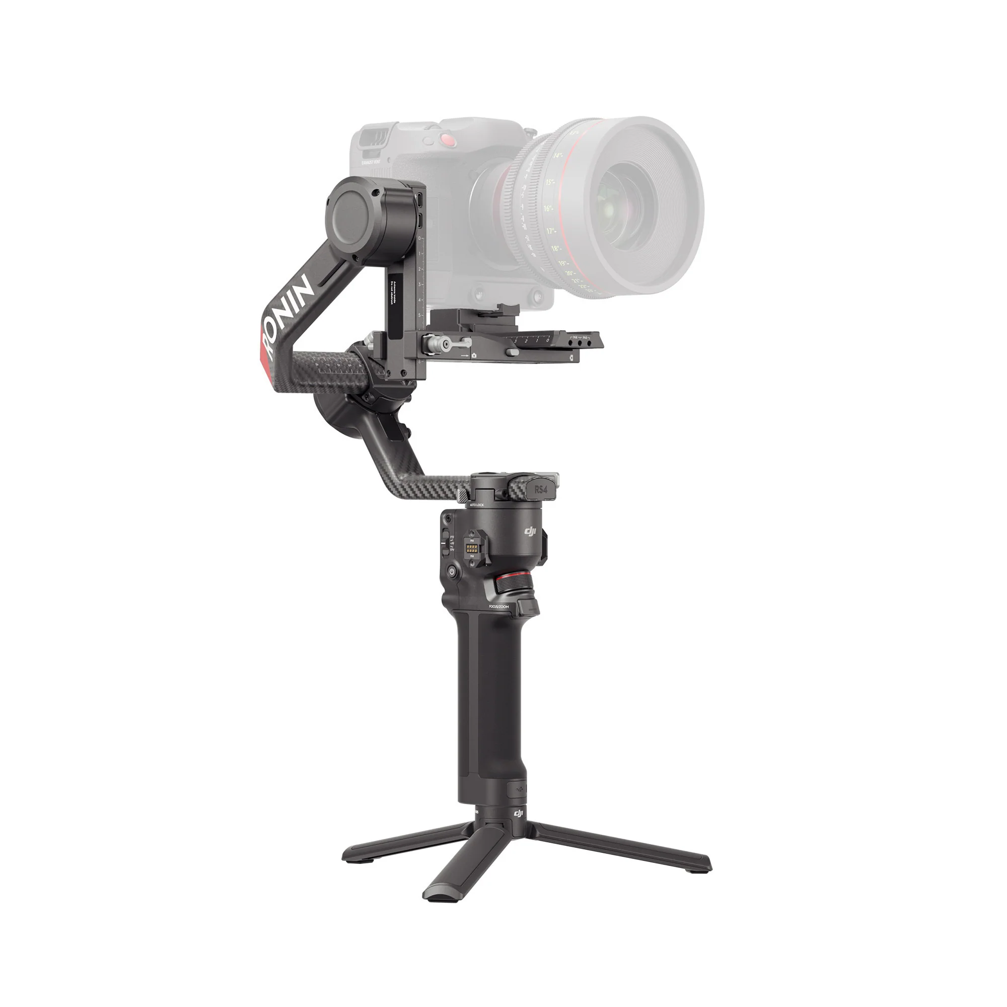 DJI RS 4 Gimbal Stabilizer Combo with Joystick Mode Switch and High-Capacity Battery Grip - Image 4