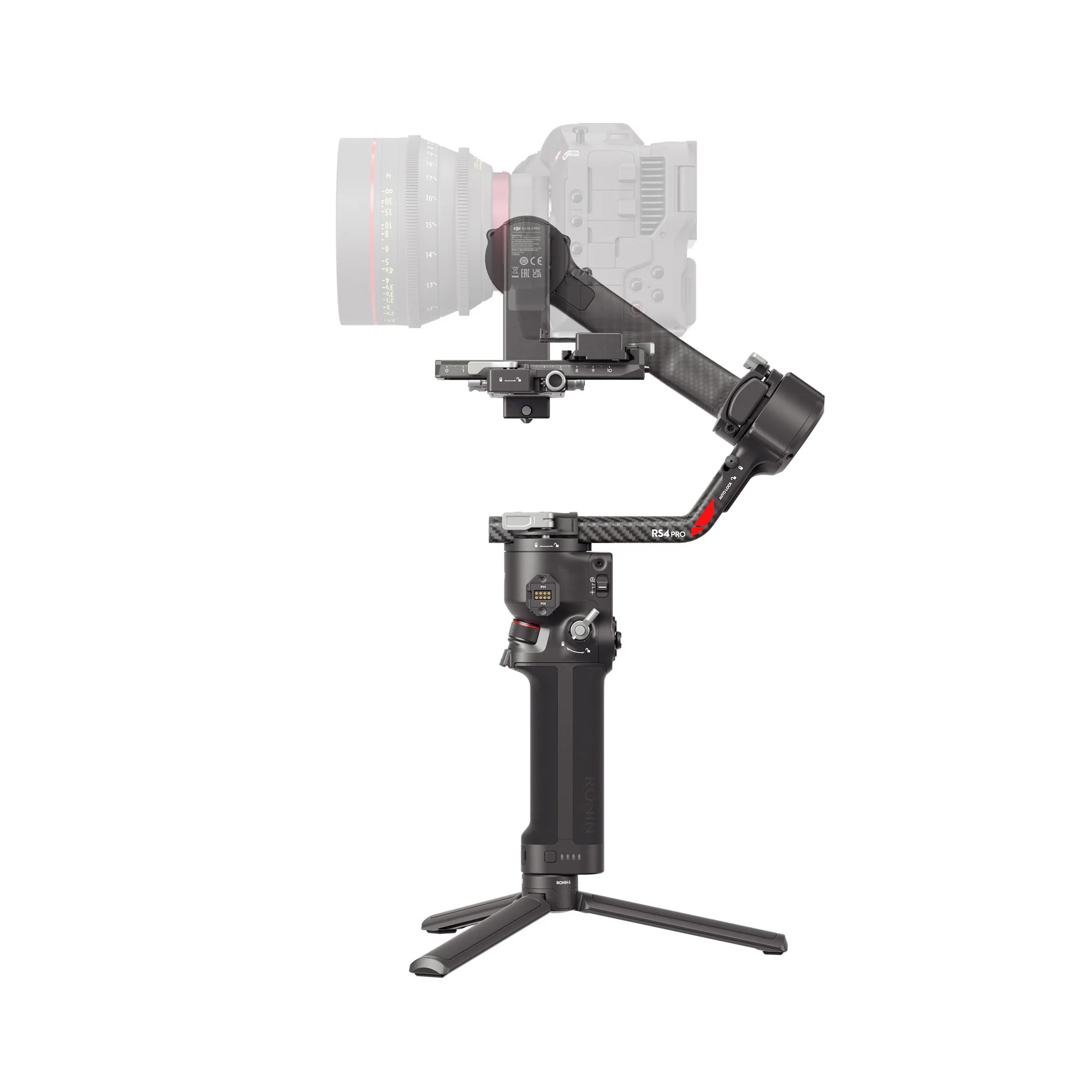 DJI RS 4 Pro Flagship Stabilizer with 2nd-Gen Native Vertical Shooting for Film and TV Production - Image 3