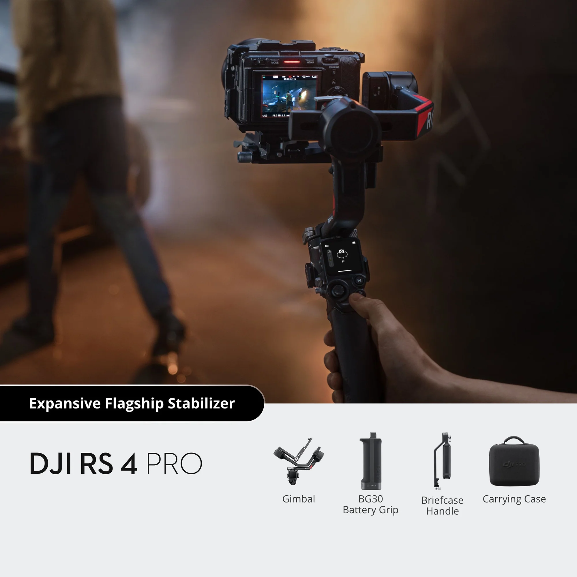 DJI RS 4 Pro Flagship Stabilizer with 2nd-Gen Native Vertical Shooting for Film and TV Production - Image 6