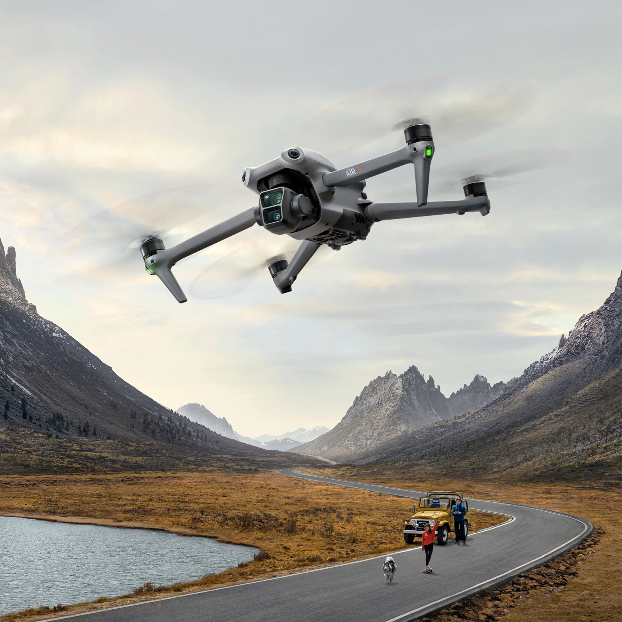 DJI Air 3 Drone Fly More Combo with RC-N2 Ultimate Flight Bundle - Image 6